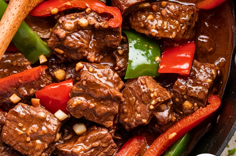 Restaurant-Quality Chinese Pepper Steak: The Secret to Tender Beef at Home