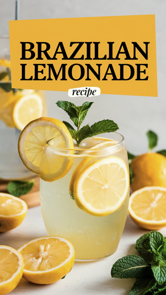 brazilian lemonade recipe