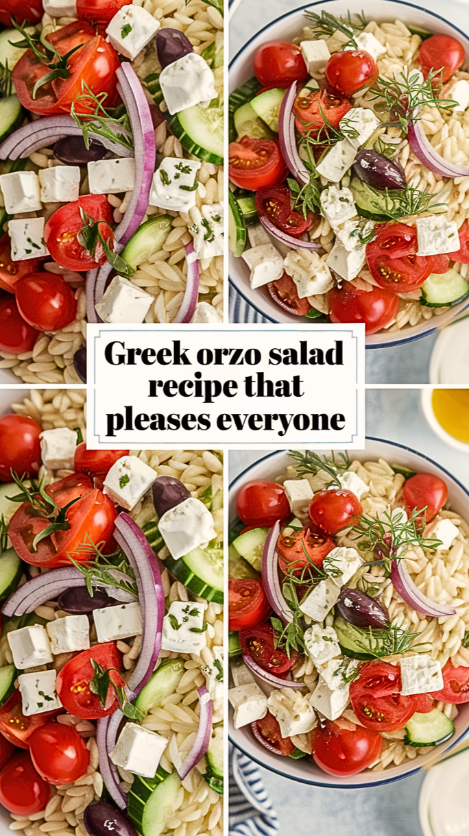 greek orzo pasta salad recipe