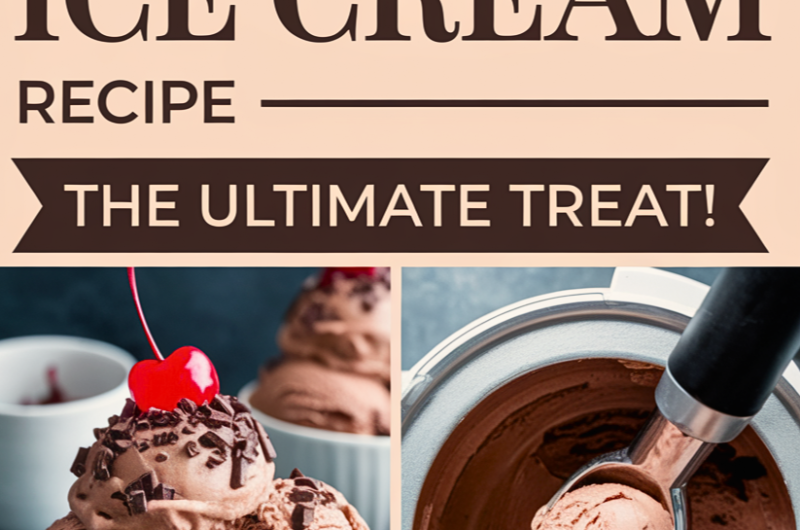 Rich Homemade Chocolate Ice Cream: From Custard Base to Creamy Perfection