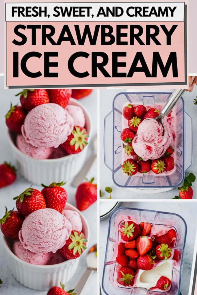 ice cream recipe strawberry recipe