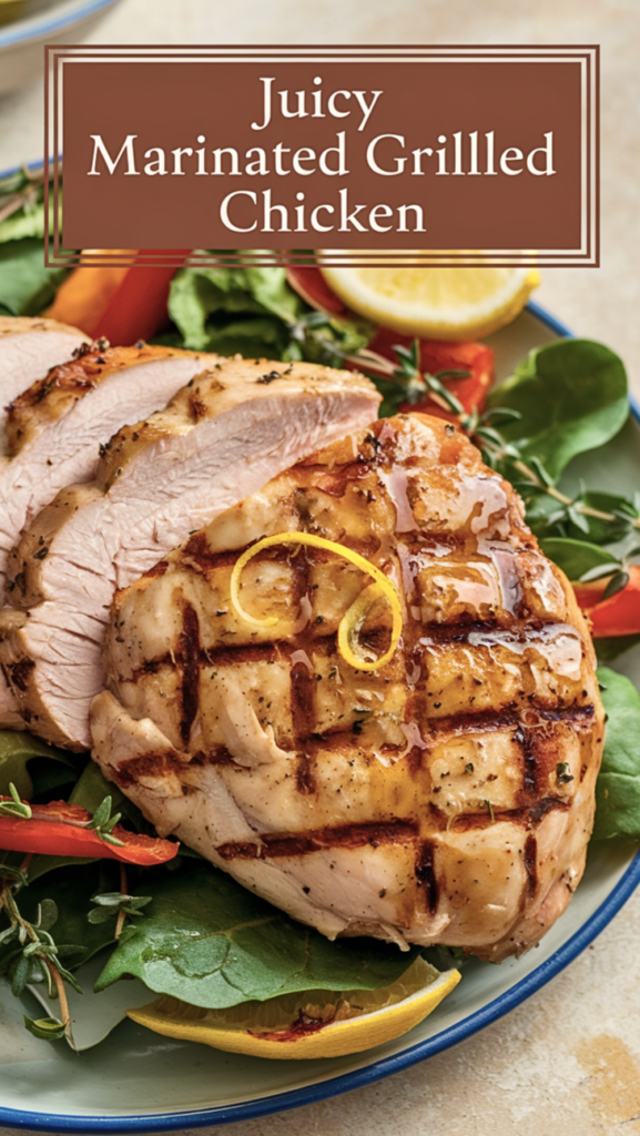 marinated grilled chicken recipes