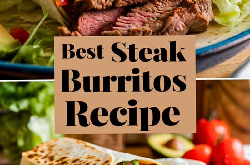 Easy Steak Burritos Recipe