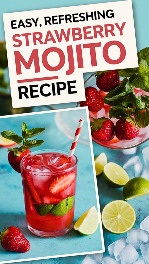 strawberry mojito cocktail recipe