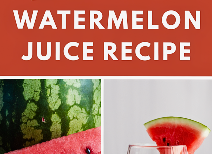 The Perfect Watermelon Juice Recipe: Refreshing Summer Simplicity
