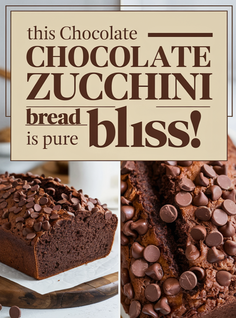 zucchini bread chocolate chip recipe