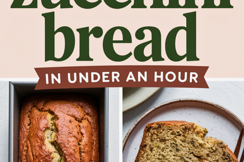 Classic Quick Zucchini Bread You Will Love